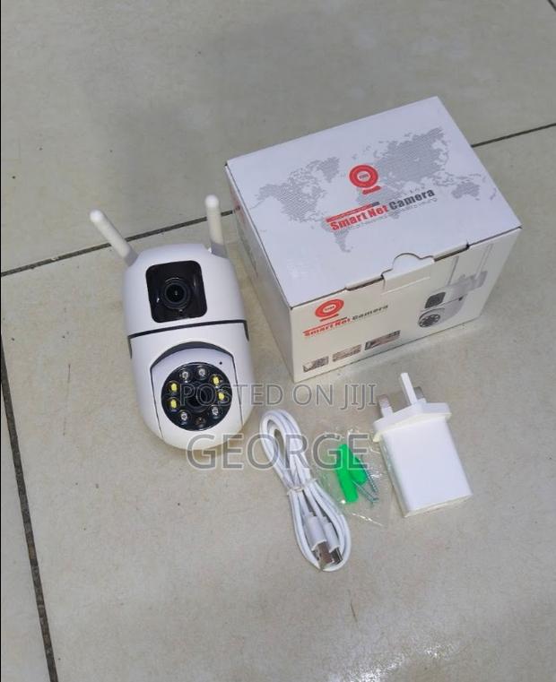 Wall Mouted PTZ Dual Lens Camera V380 Bulb V380 Wifi Camera