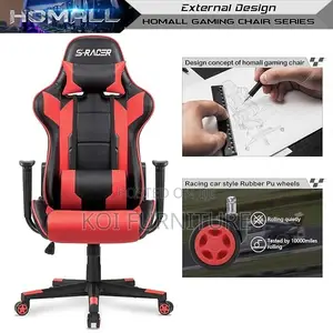 Office Chairs; Ergomomic Home Ofice Fabric Leather Gamers Chairs