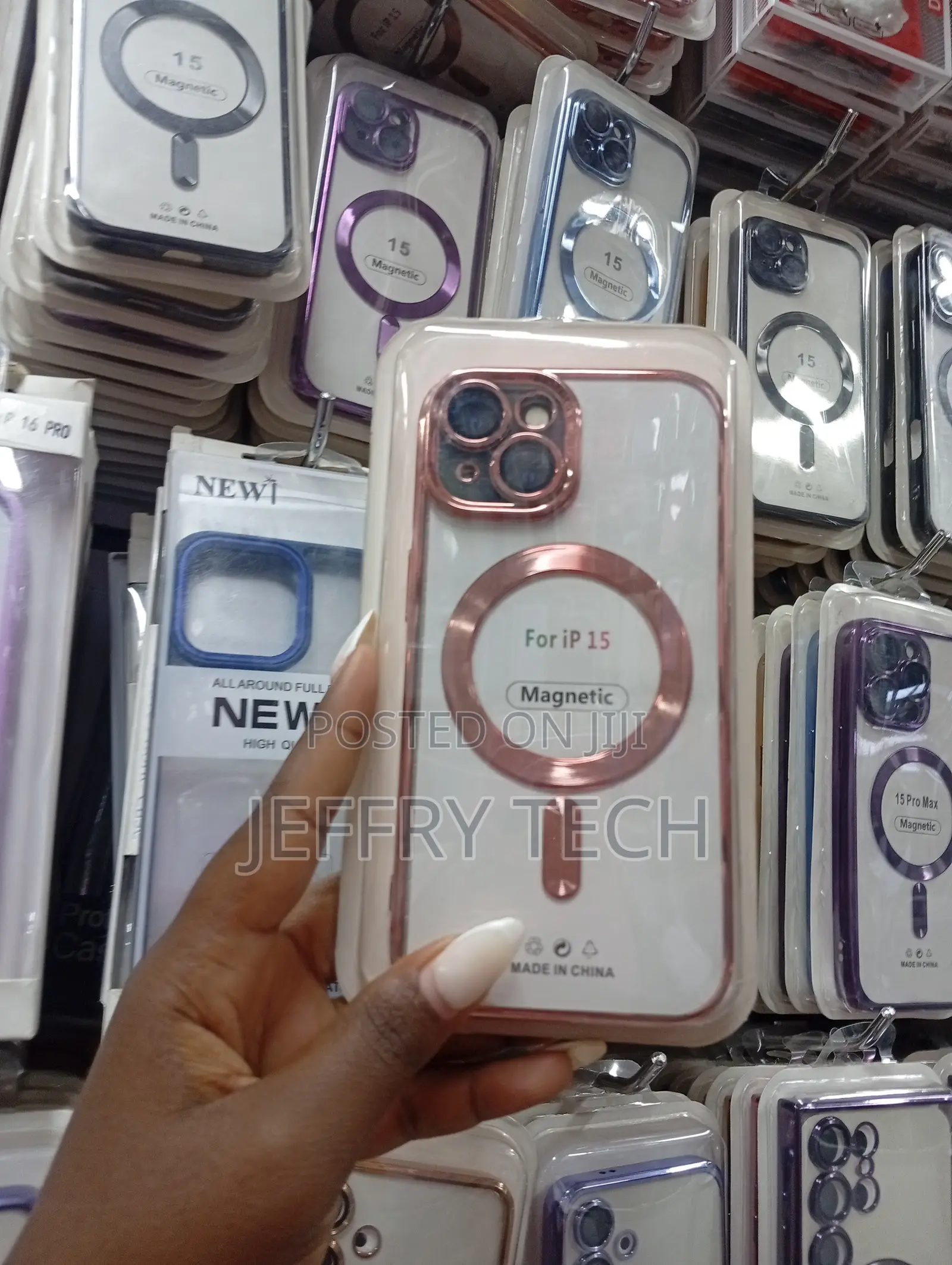 Generic Magnetic Phone Cases Designed for the iPhone 15,
