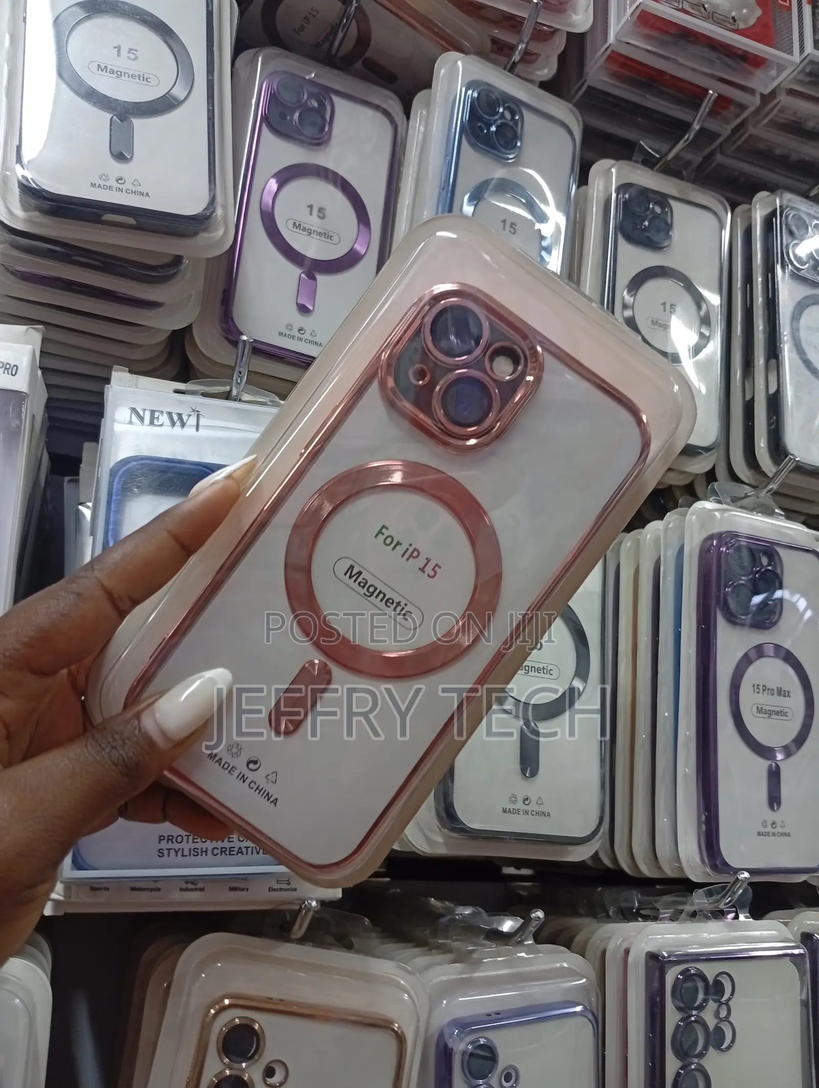 Generic Magnetic Phone Cases Designed for the iPhone 15,