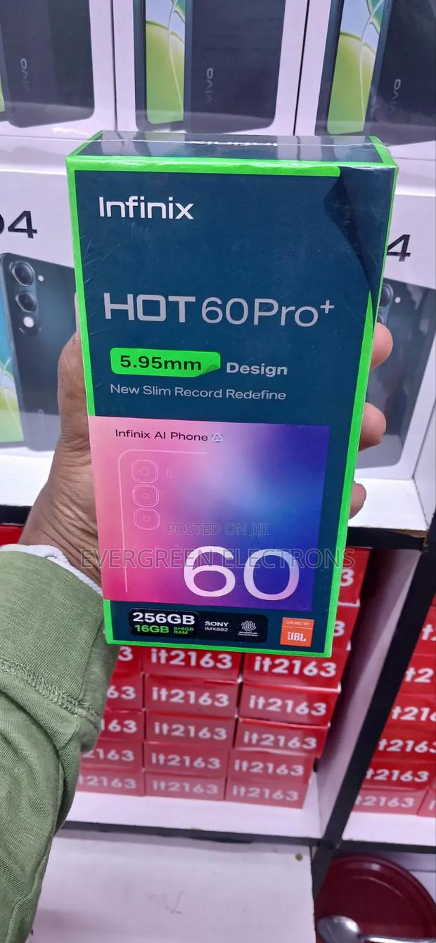 New Infinix Hot 60 Pro+ 128 GB Black