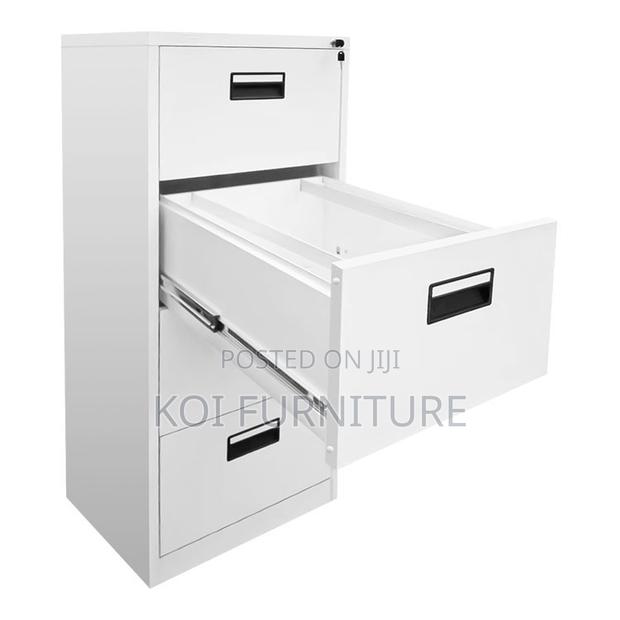 Office Cabinet; Office Executuve Cabinet With 4 Lockable Drawers - thumbnail 2