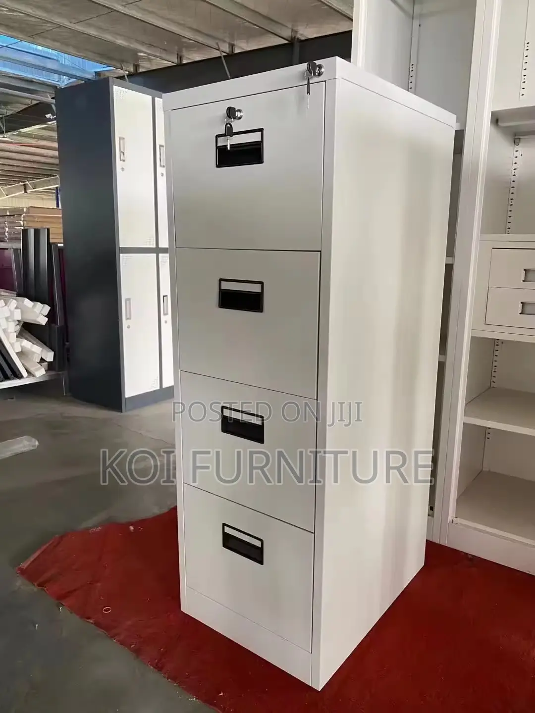 Office Cabinet; Office Executuve Cabinet With 4 Lockable Drawers
