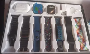 I30 Pro Max Smartwatch + 7 Straps + Airpods –