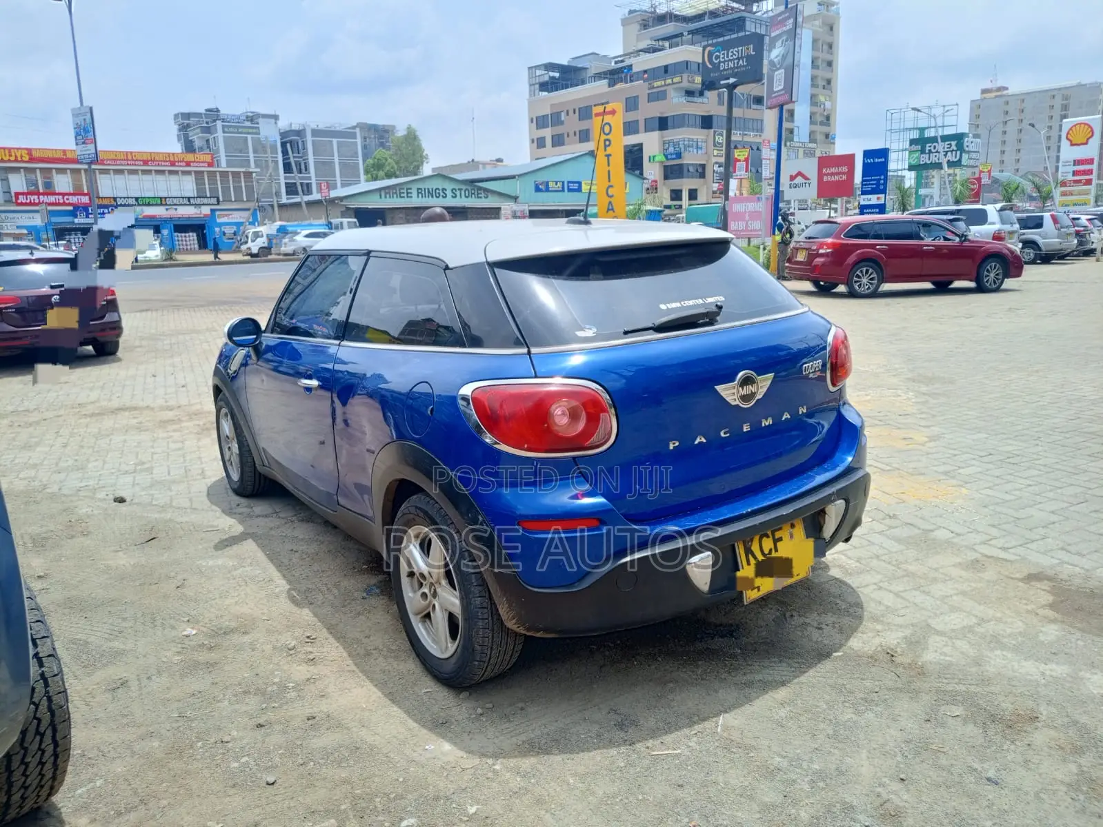 Mini Cooper 2014 Blue