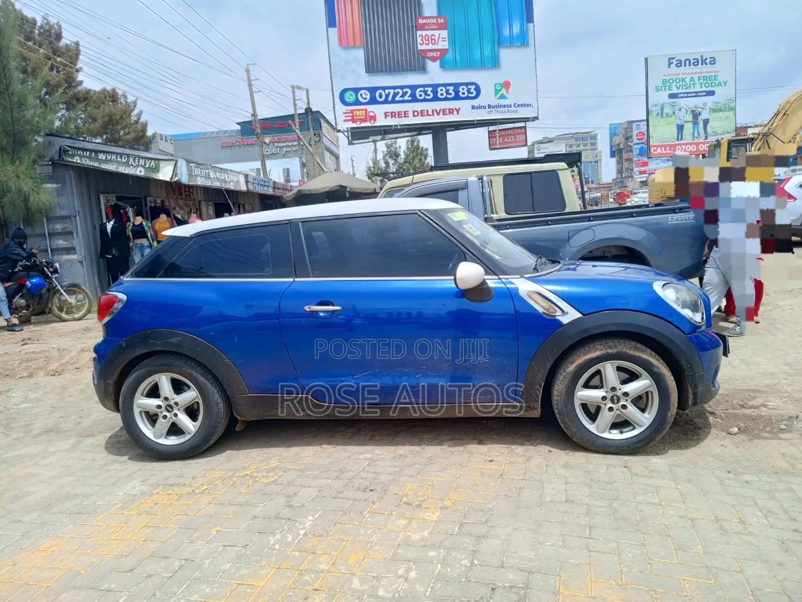 Mini Cooper 2014 Blue