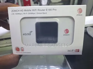 Zonch E180 Pro Portable Mifi Router Supports Faiba Saf Airtel Telkom