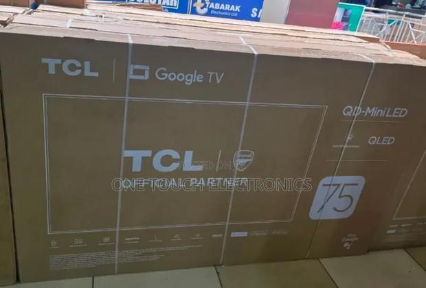 TCL 75c6k Qd-Mini Led Google TV – 75 Inch, Uhd
