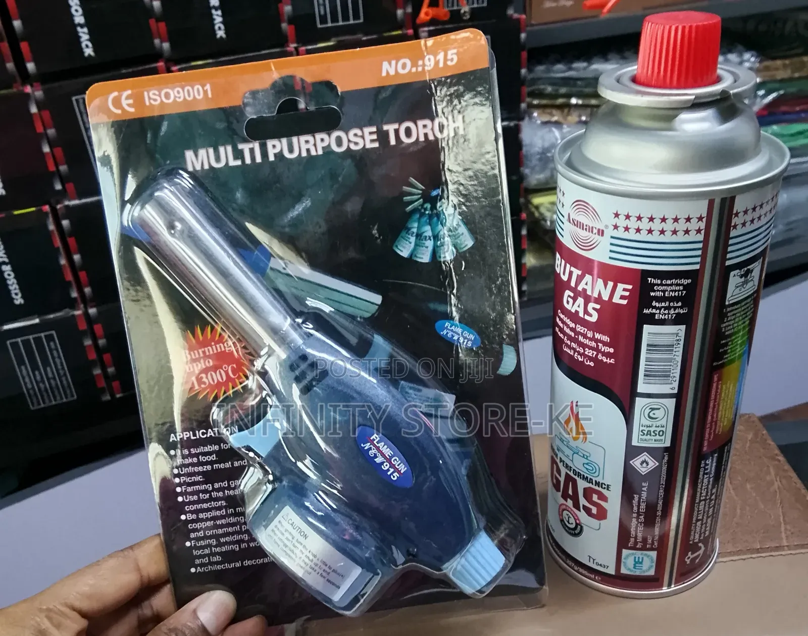 395 Ml Butane Gas and Multipurpose Gas Torch