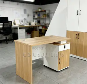 Office Tables; Modern 1.2-Meter Wooden Computer Desk