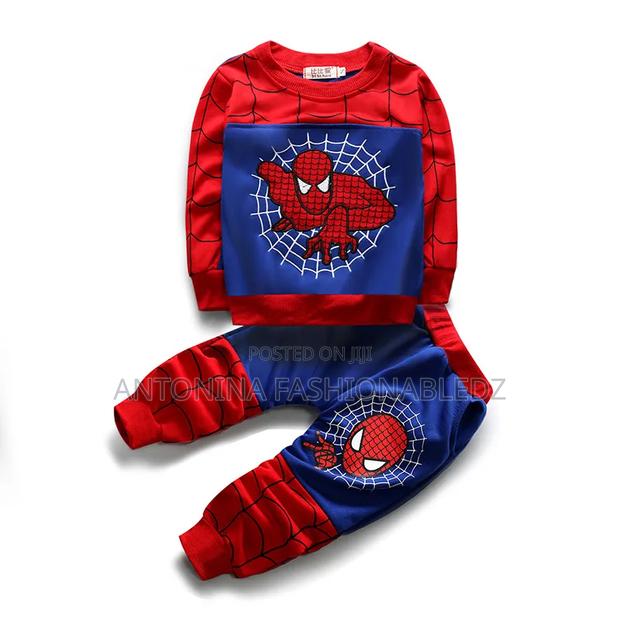 Kids Spider Outfit Set2-6yrz - thumbnail 3