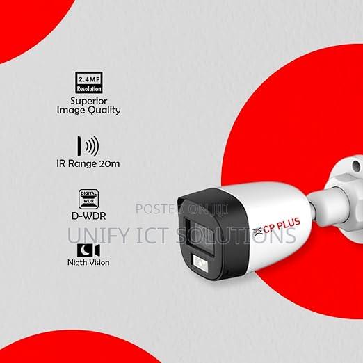 Cp Plus 2.4mp Full-Color Guard+ Bullet Camera - 20mtr. - main view