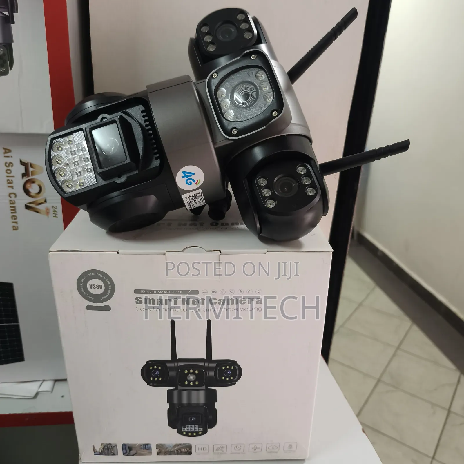 Electric PTZ Cameras for Security Purposes Outdoor CCTV 4g Camera