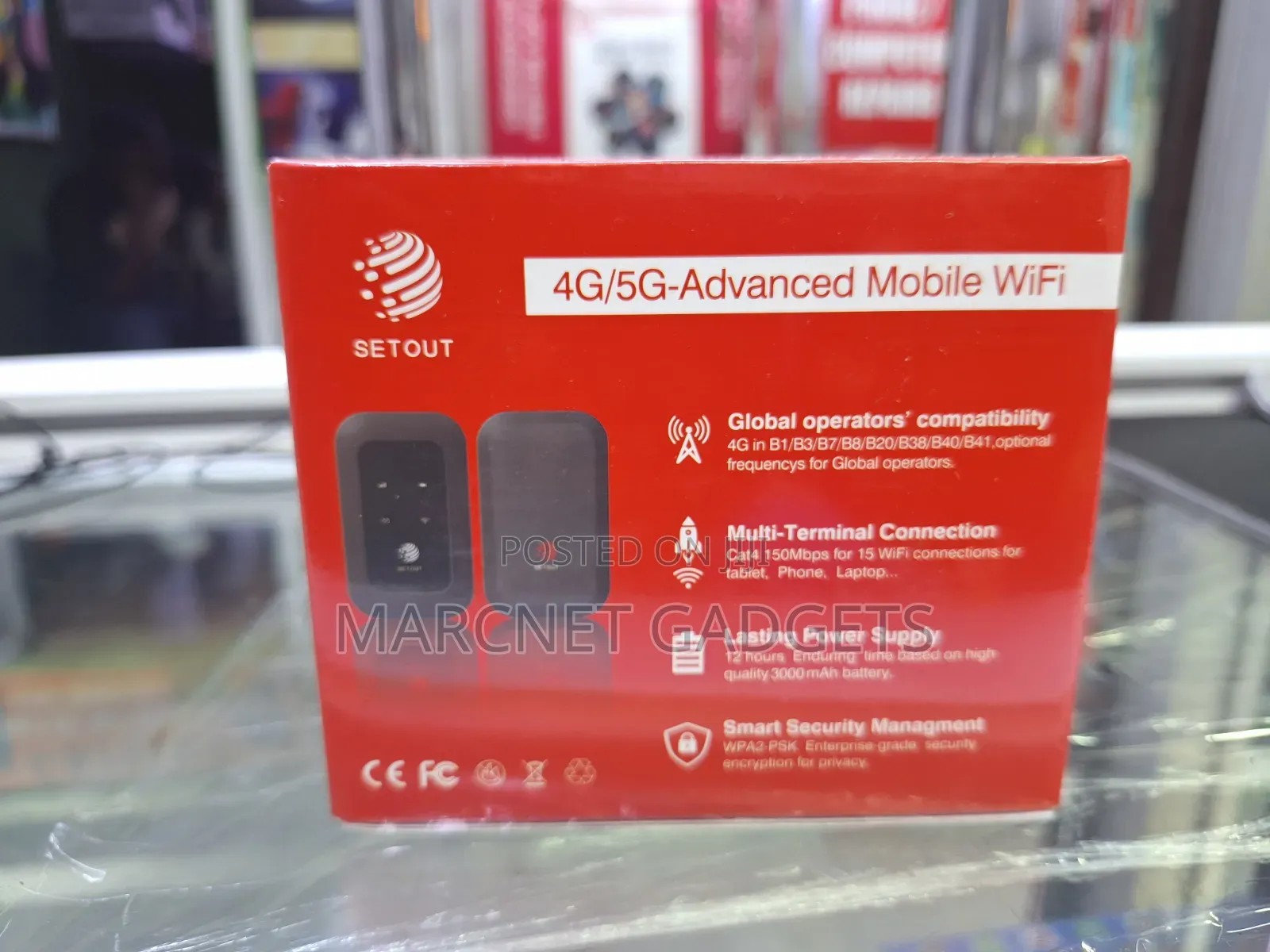 Set Out 4g Mifi Supports Safaricom Airtel Telkom 15 Users