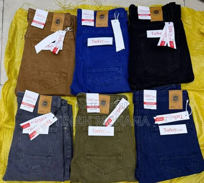 Men Plain Jeans Available In Six Different Colours