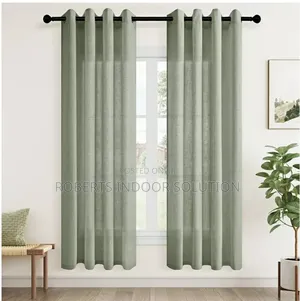 Olive Green Curtains