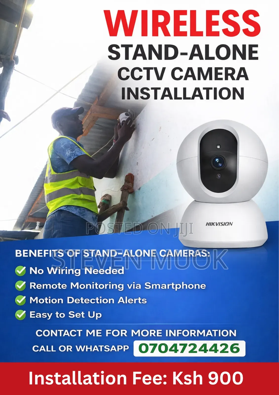 Wireless CCTV Installation and Maintenance Service