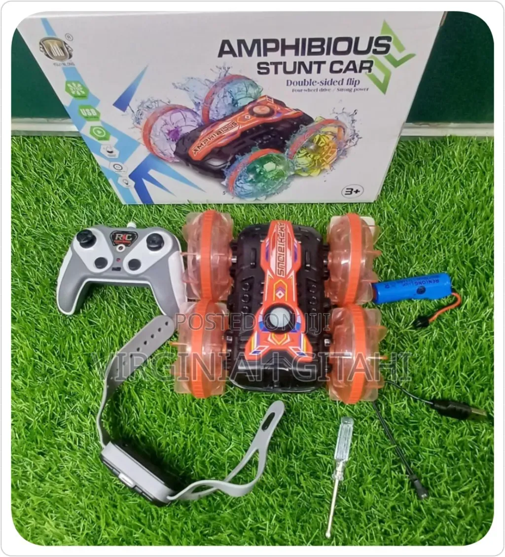 *Amphibious Stunt Car *Hand Remote Control