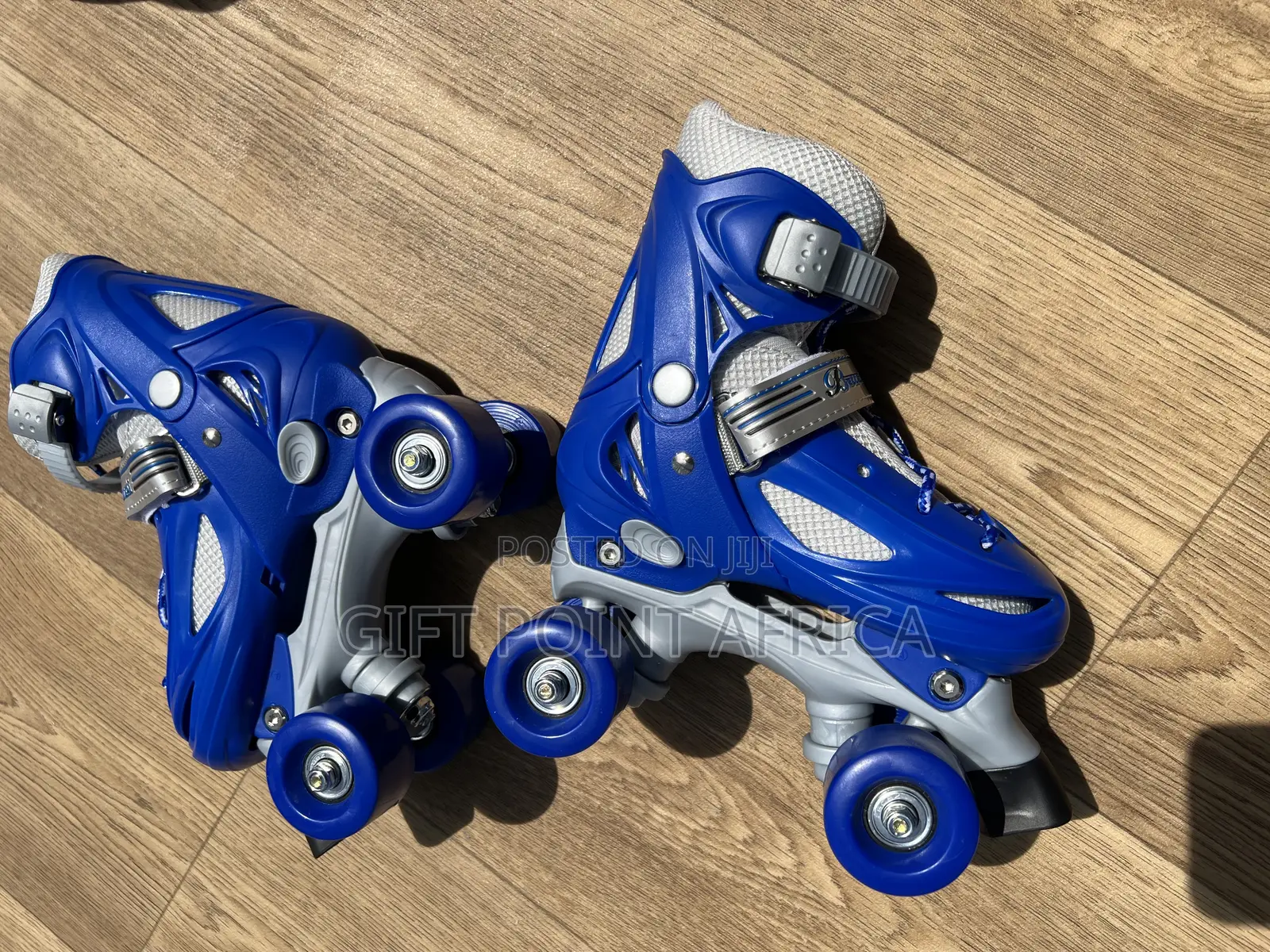 Blue Four Wheeler Roller Skates(Quad Skates)