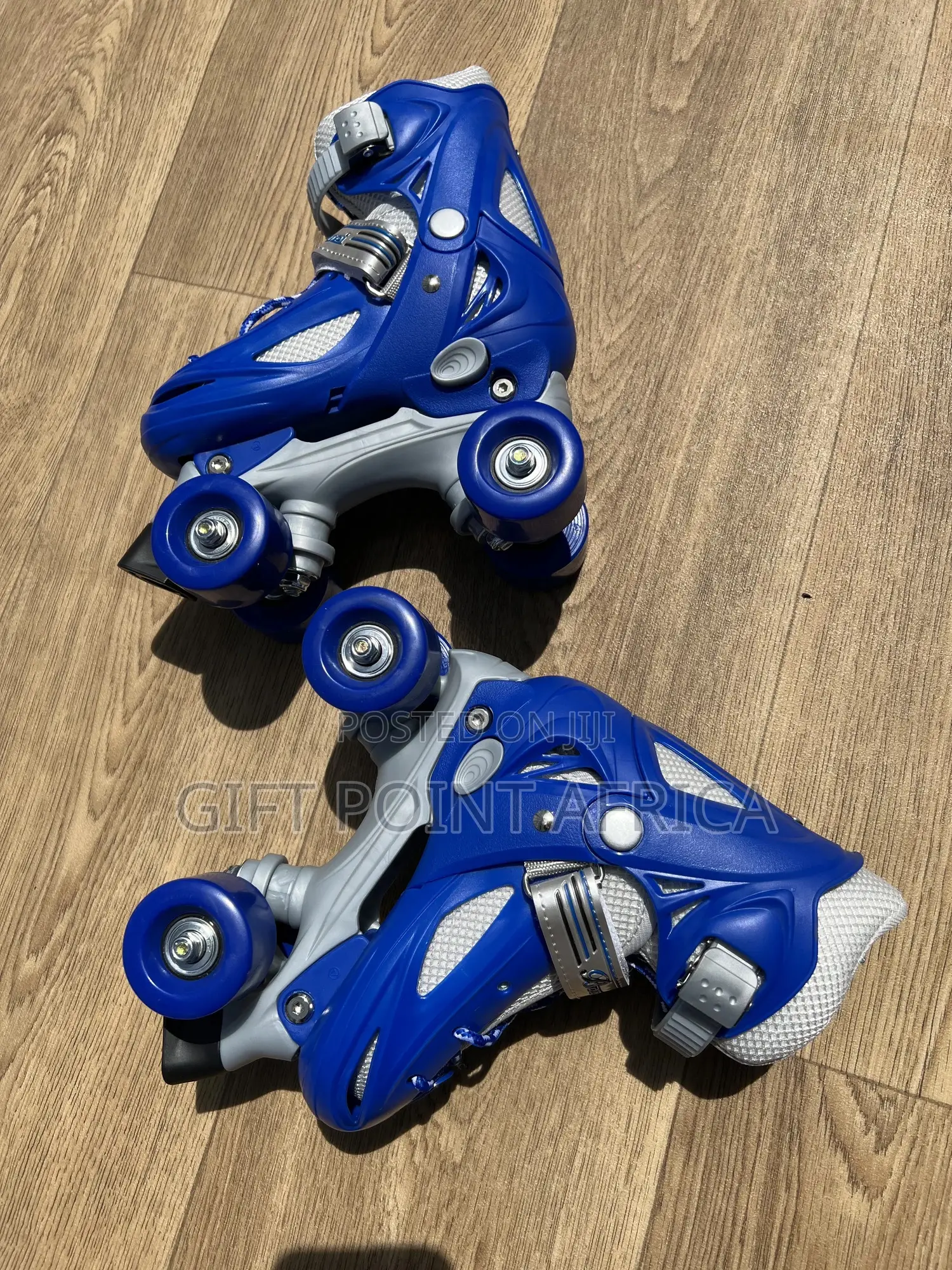 Blue Four Wheeler Roller Skates(Quad Skates)