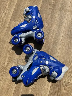Blue Four Wheeler Roller Skates(Quad Skates)