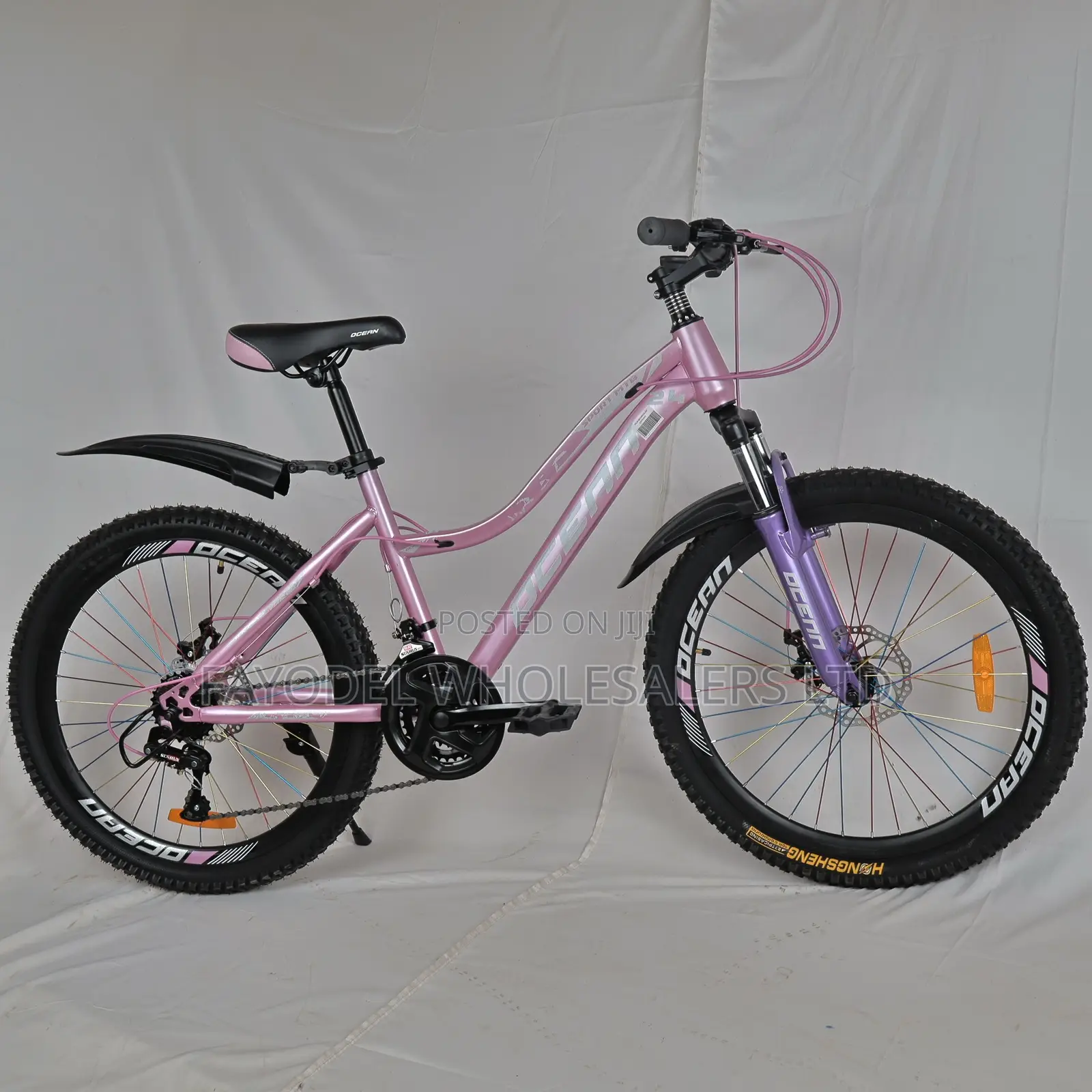Ocean Size 24 MTB – Durable Teen Bike With Suspension Gears