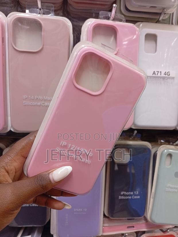 Silicone Phone Cases Designed for Apple iPhone Models 12 and 12 Pro. - thumbnail 2