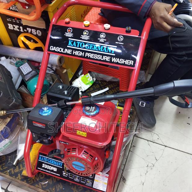 Kato Germany Gasoline High Pressure Washer Machine 3300psi
