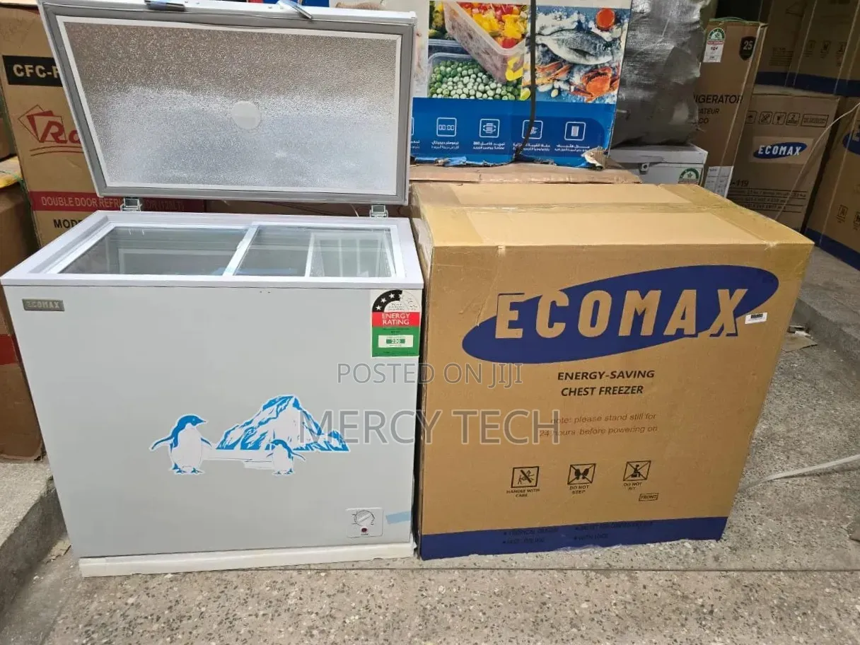 Ecomax Energy-Saving Chest Freezer 169 Litres