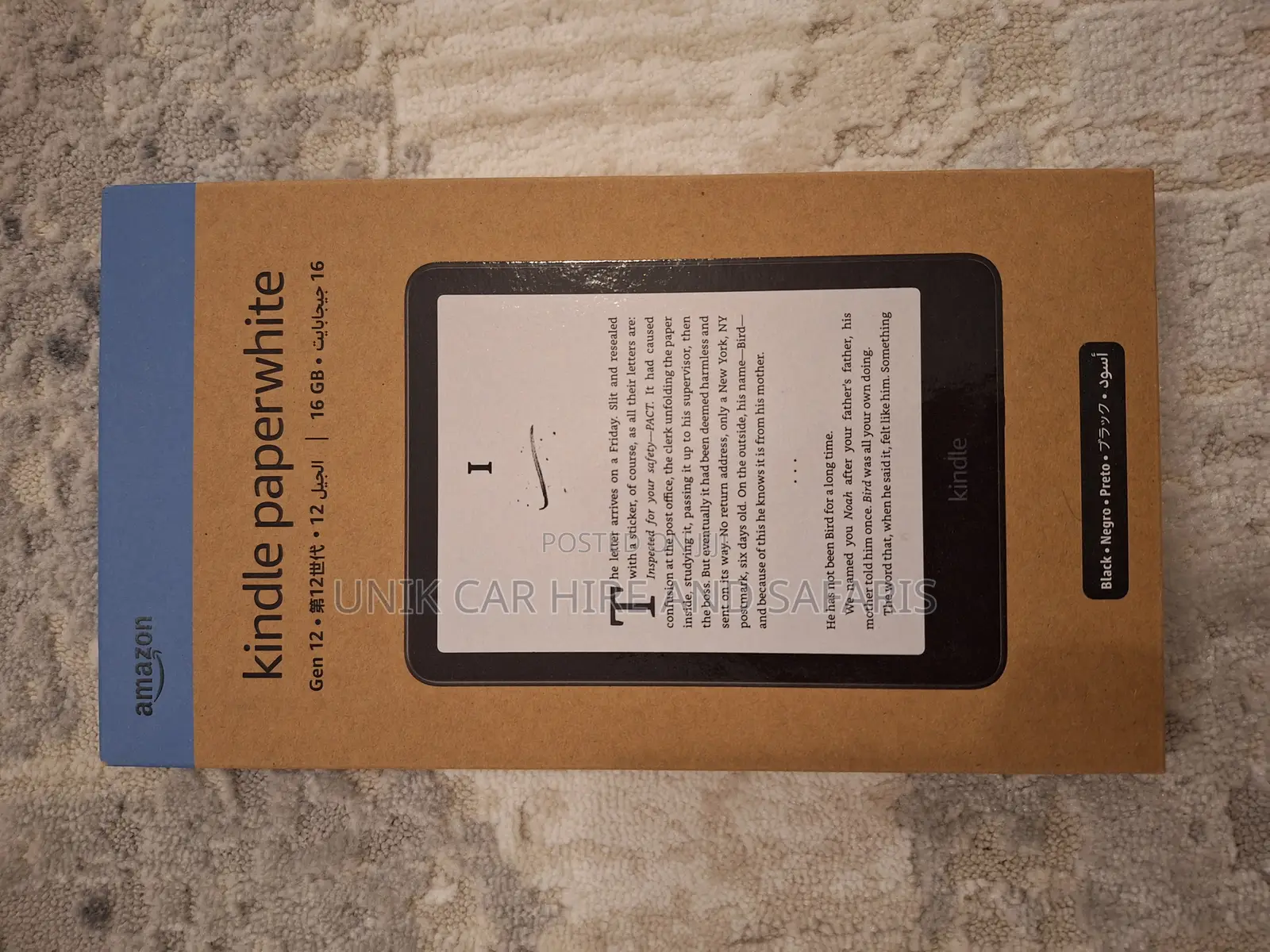 New Amazon Kindle Paperwhite 16 GB Black