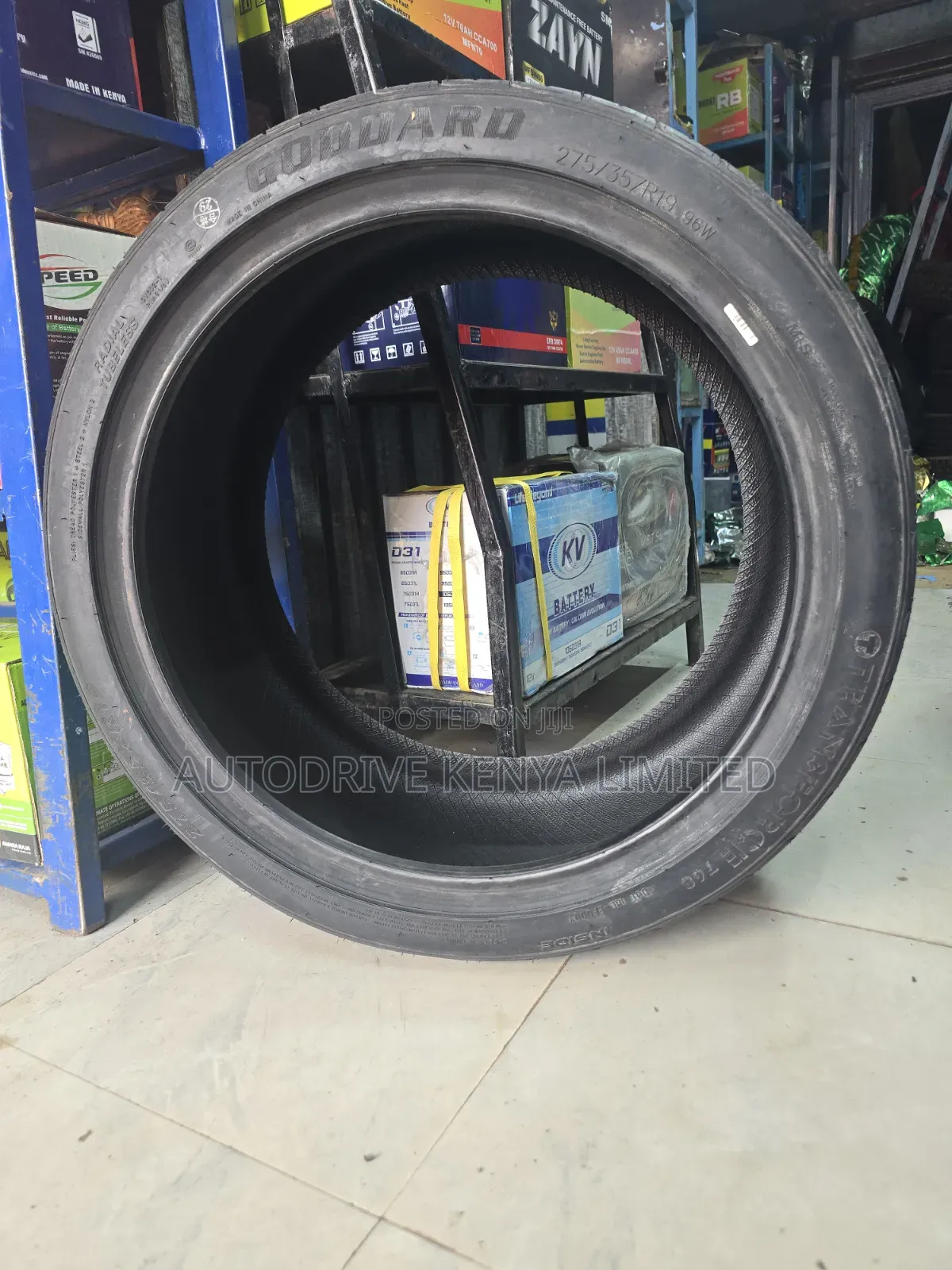 275/35r19 Goddard Transforce Tire