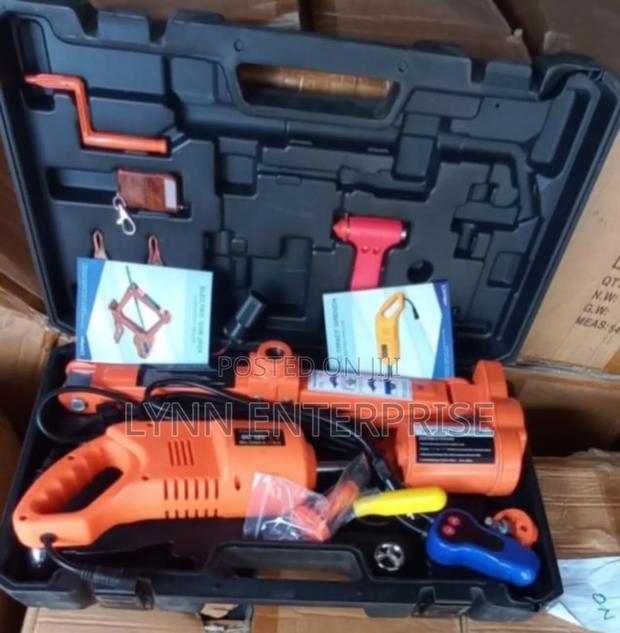 Electric Power Jack and Wheel Spanner - main view
