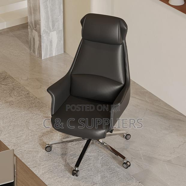 Office Leather Seats; Genuine Leather Executive Office Chair