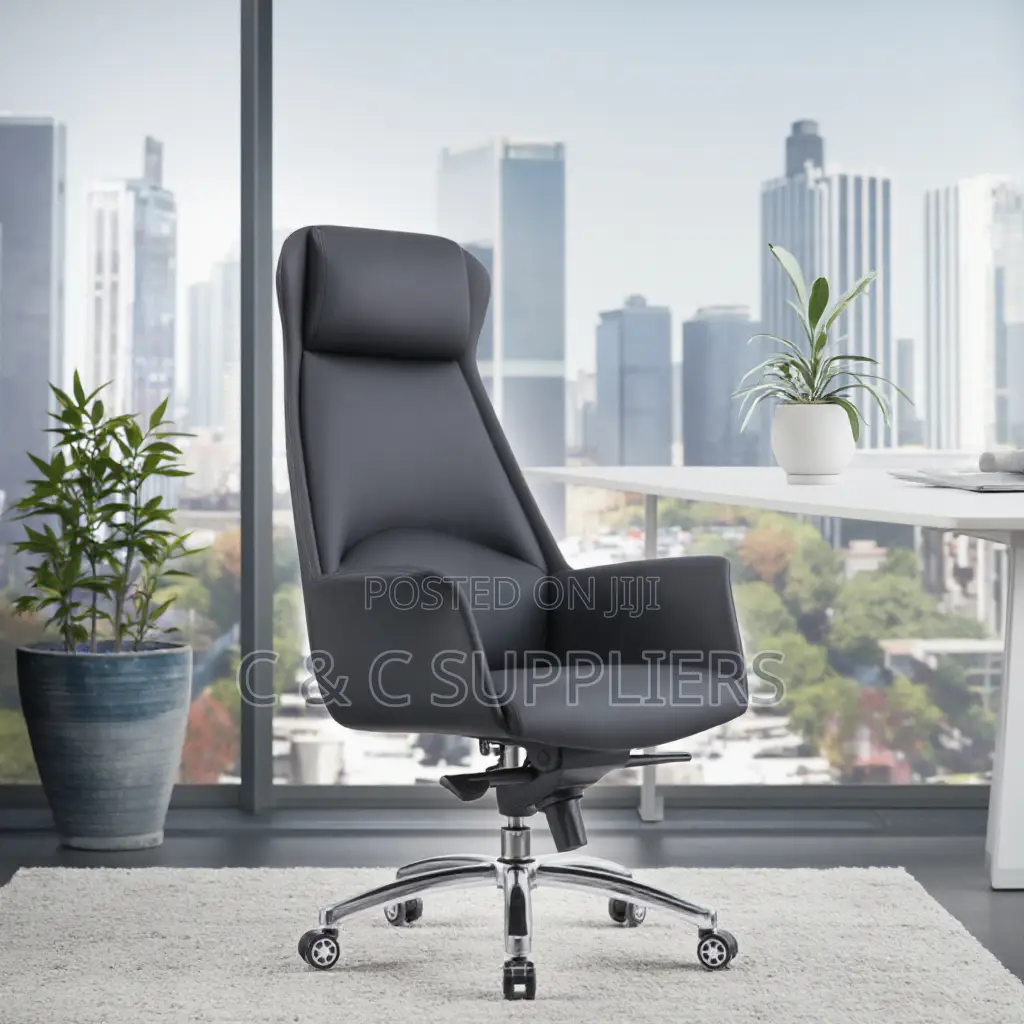Office Leather Seats; Genuine Leather Executive Office Chair