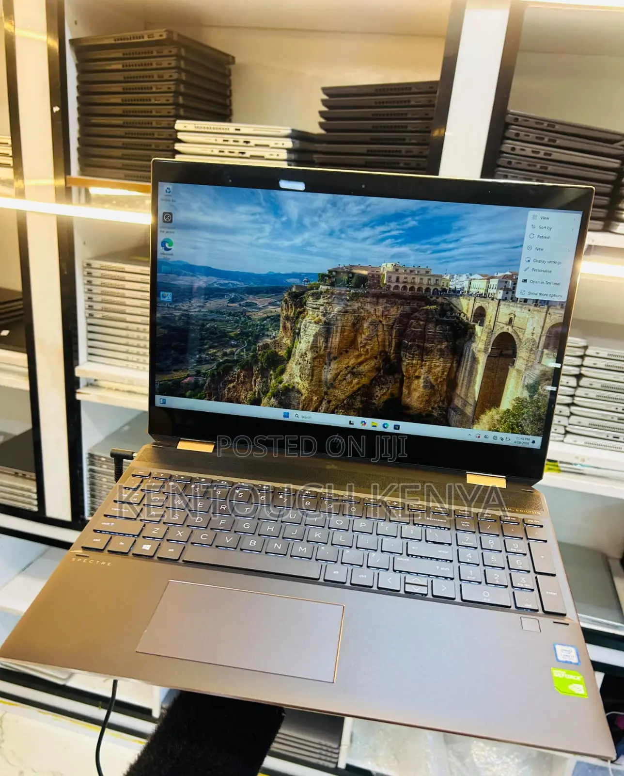 New Laptop HP Spectre X360 15 16GB Intel Core i7 SSD 512GB