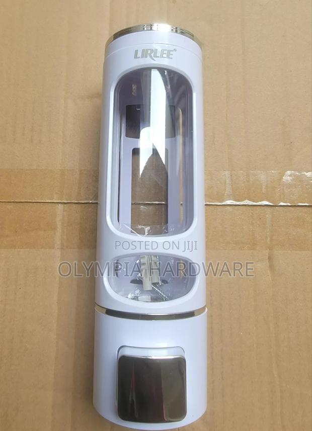 White Liquid Soap Dispenser