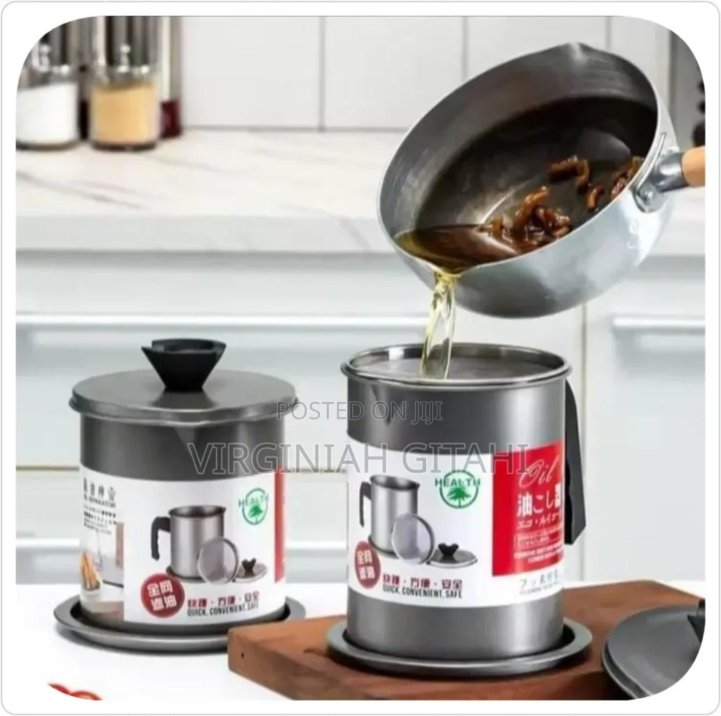 1.4l Oil Filter Pot Stainless Steel