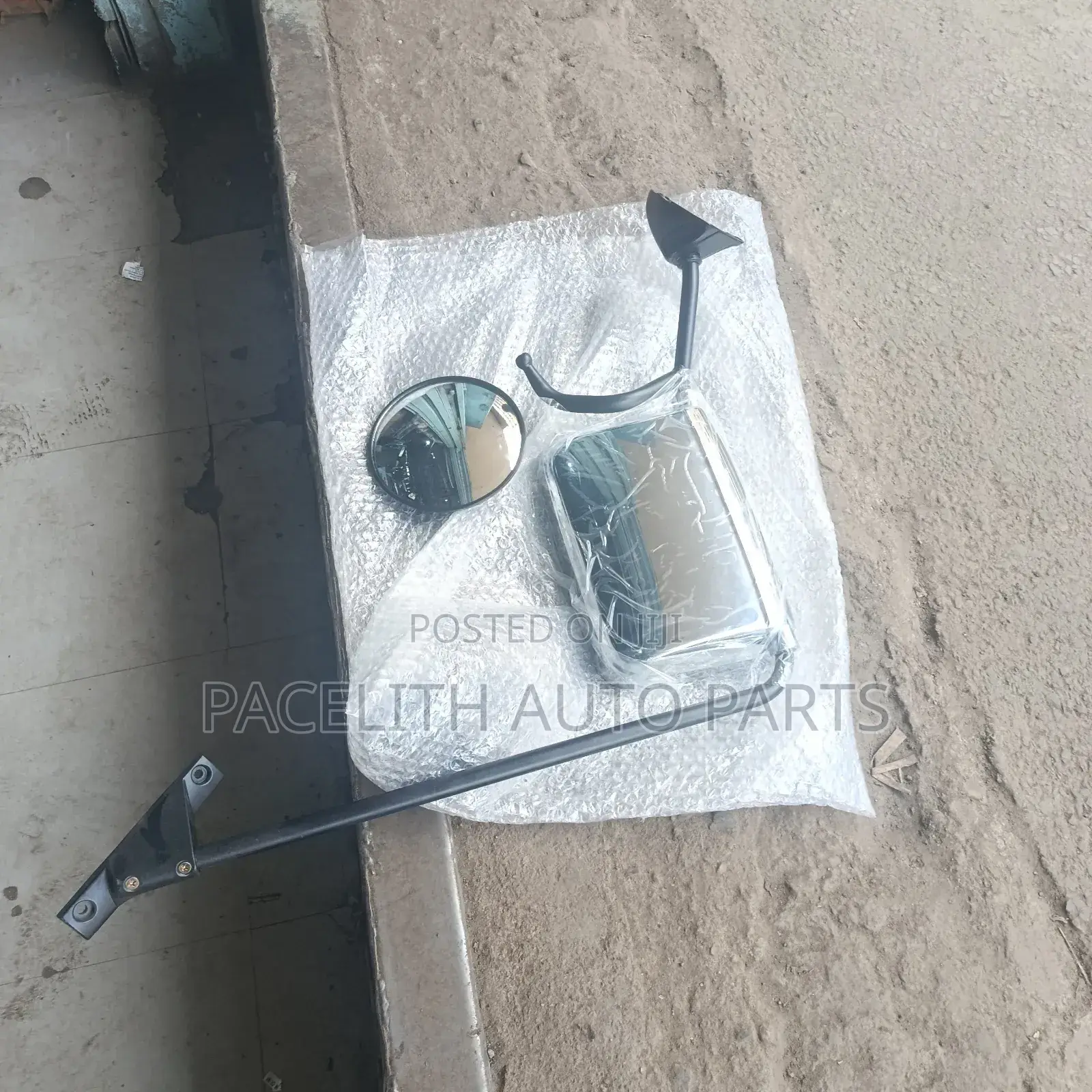 Side Mirror Chrome Shark/5l Left Side
