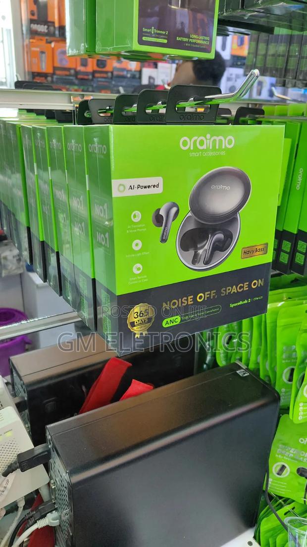 Oraimo Spacebuds 2 Earbuds- Active Noise Cancellation. - thumbnail 2