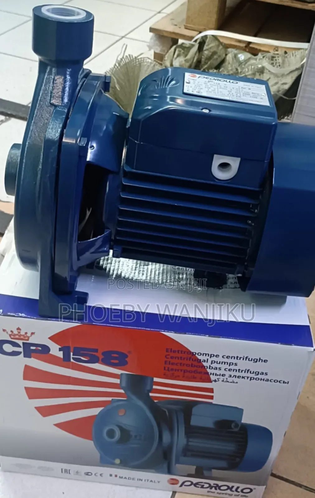 Pedrollo 1hp Water Pump/Pedrollo Water Pump 1 Horsepower