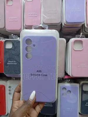Generic Silicone Phone Case Designed for the Samsung Galaxy A55.