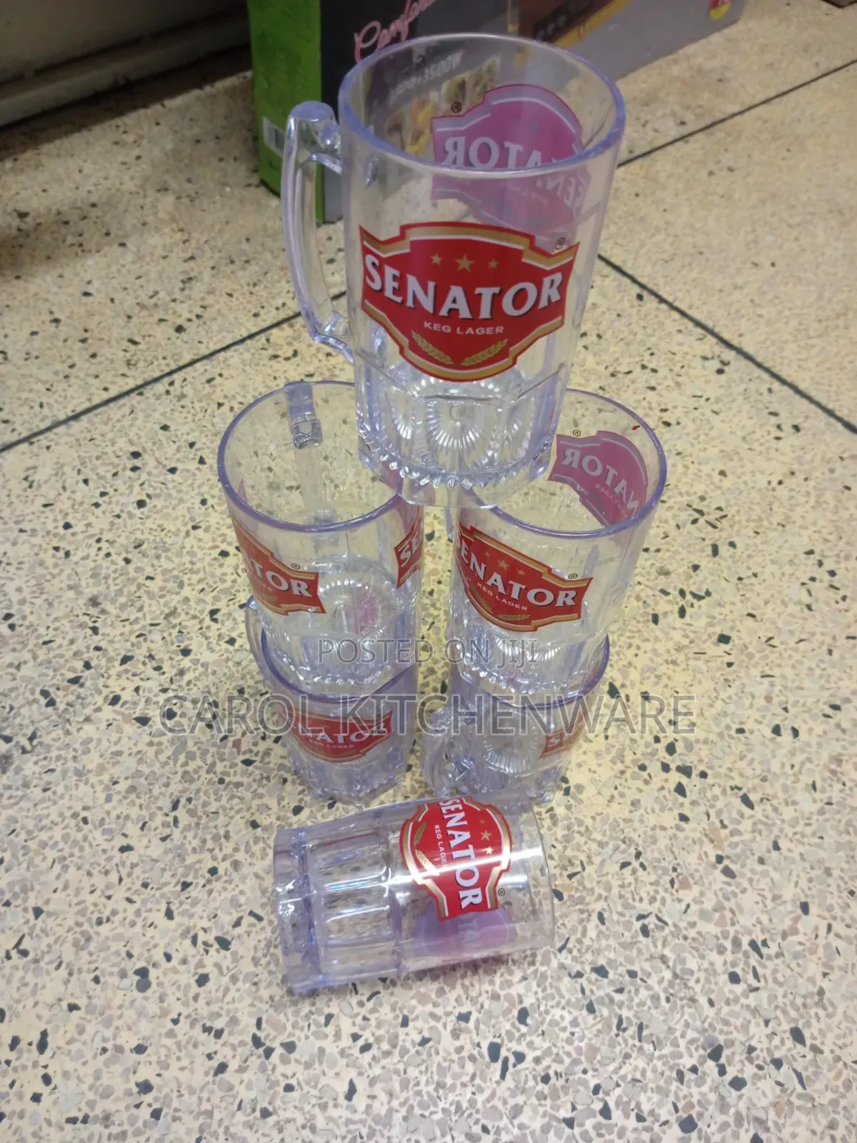 6 PCS Keg Beer Mug / Senator Keg Beer Mug