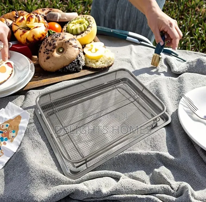 Stainless Steel French Fries Basket + Tray*