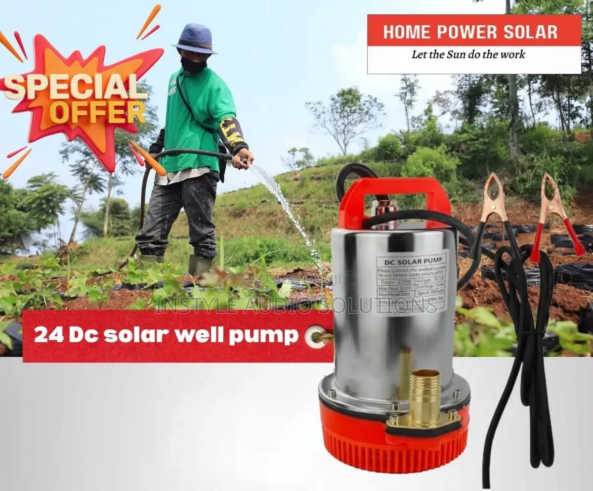 20 Meters Head 24v (200w) Submersible Solar Dc Domestic Water Pump