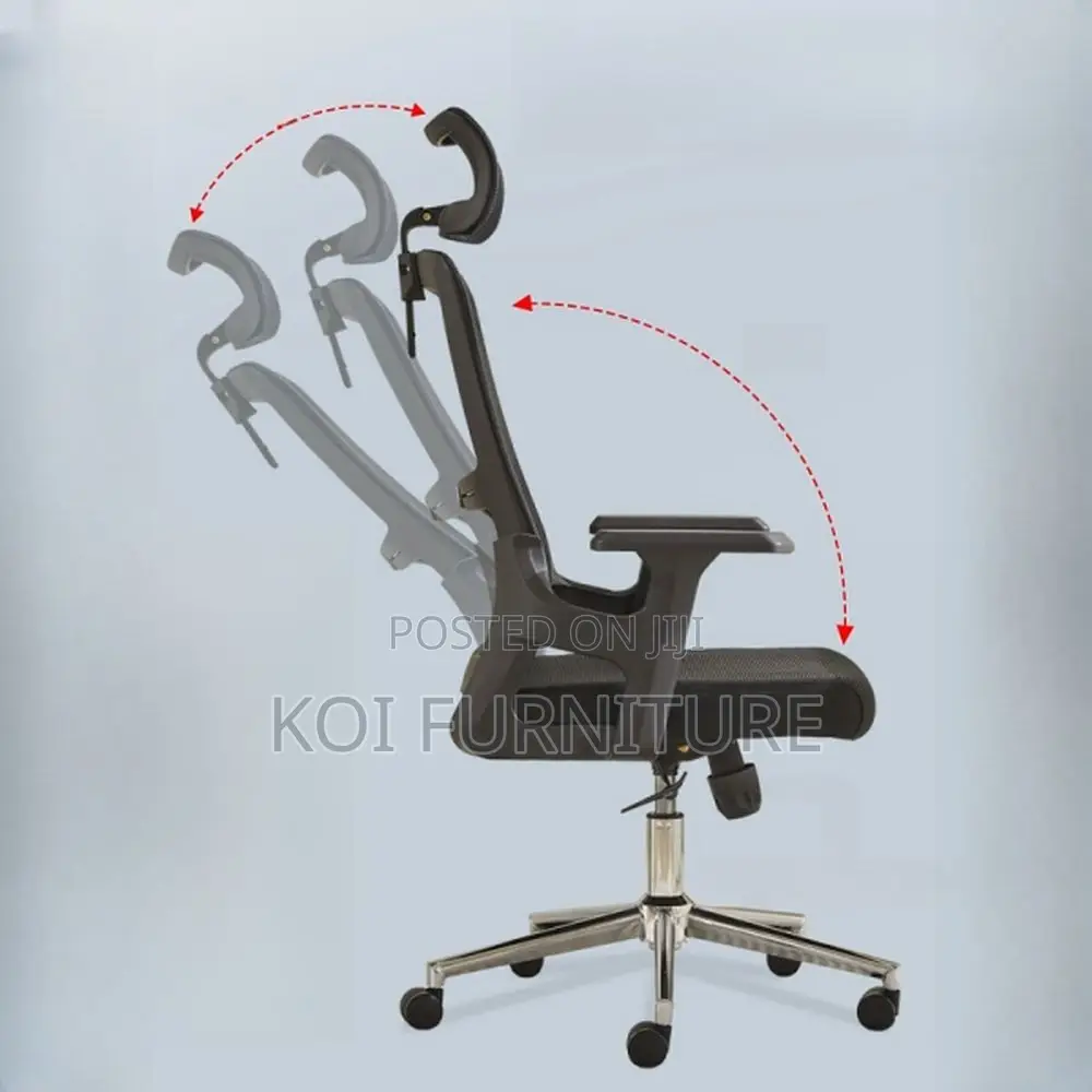 Office Chairs; High Backrest Mesh Ergonomic Executive Office Chairs