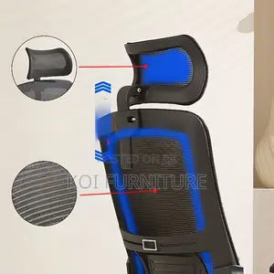 Office Chairs; High Backrest Mesh Ergonomic Executive Office Chairs