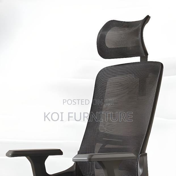Office Chairs; High Backrest Mesh Ergonomic Executive Office Chairs - thumbnail 5