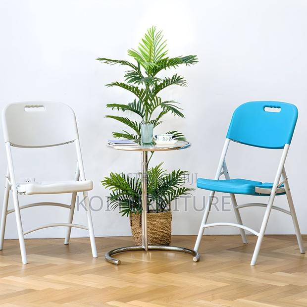 Office Chairs; Mid Backrest Plastic Foldable Picnic Chairs