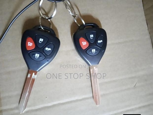 Complete Car Security Alarm System With Customizable Kay Button
