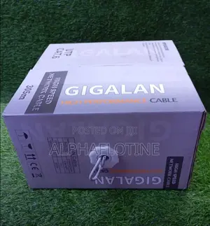 Durable Material Cat 6 Indoor Lan Cable 305m Fast $ Stable Connections
